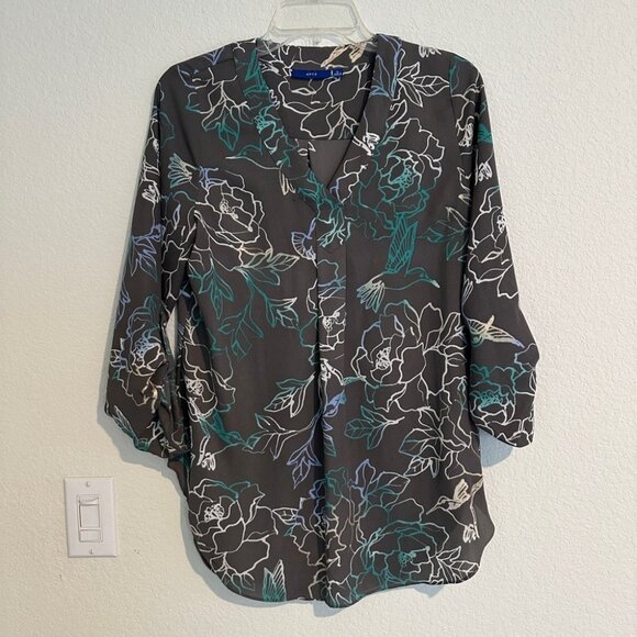 Apt 9 Small Black Blouse - Picture 1 of 3